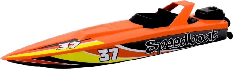 Opwindbare speedboot voor in het water