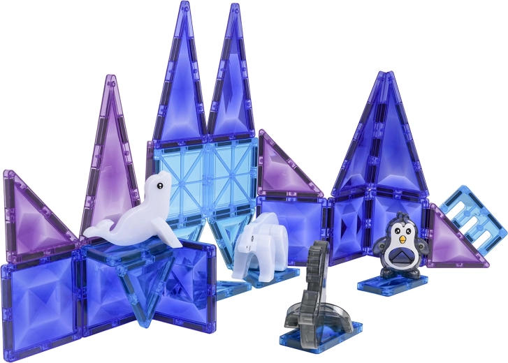 Creatief bouwen in ijzige kleuren