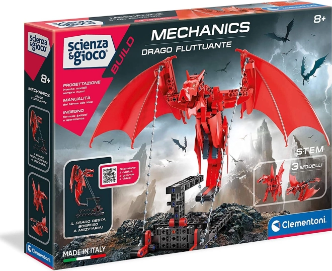 CLEMENTONI Science&Play Mechanisch laboratorium 3-in-1 Zwevende draak