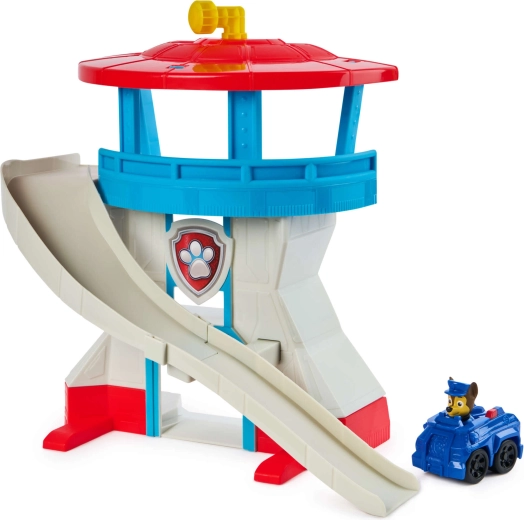 Snelle reddingsmissie met glijbaan