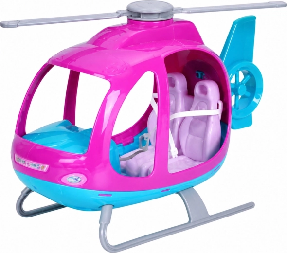 Helikopter met draaiende rotor