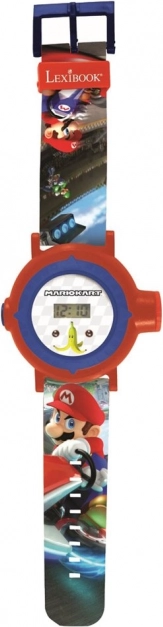 Kinder projectiehorloge Mario Kart