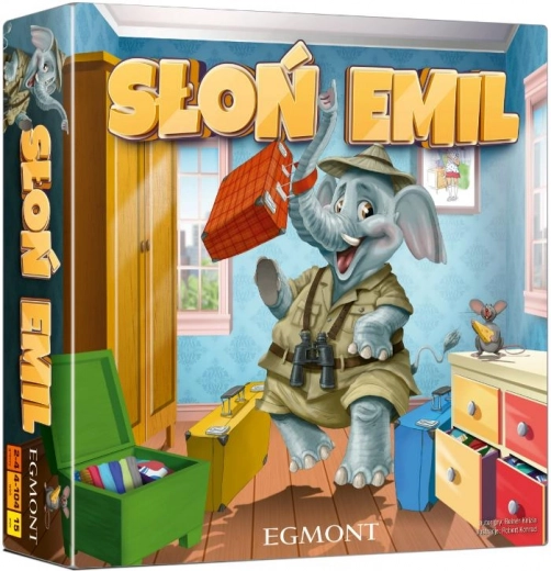 Słoń Emil gezelschapsspel voor het hele gezin, voor kinderen vanaf 4 jaar