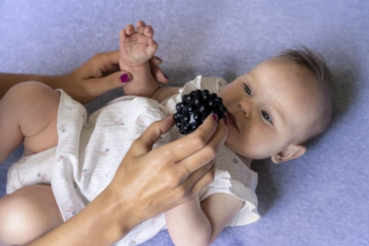 Stimulerende texturen voor kleine nieuwsgierige vingertjes
