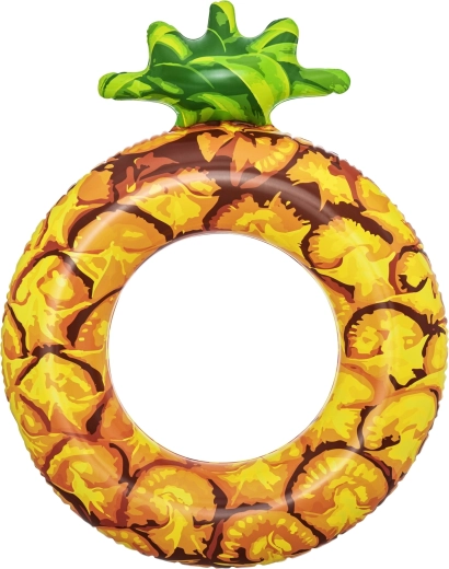 Opblaasbare zwemband BESTWAY voor kinderen vanaf 12 jaar en volwassenen 119 cm – Ananas