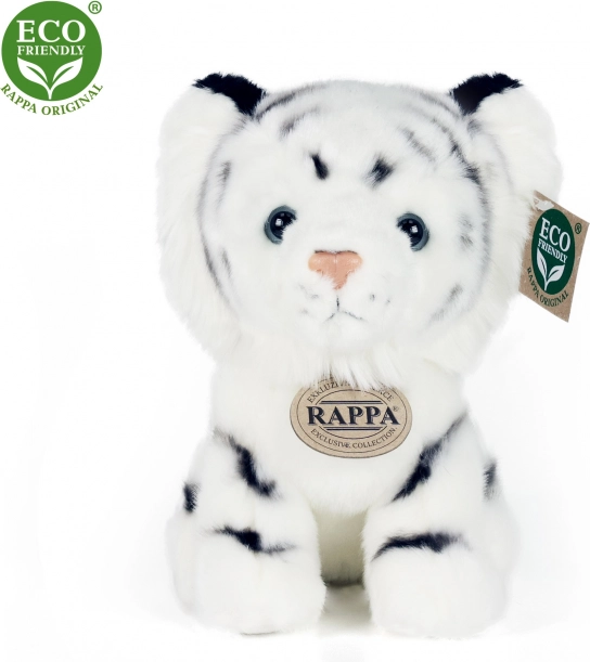 Pluchen Witte Tijger 18 cm ECOLOGISCH