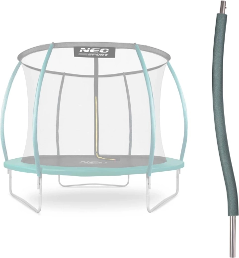 Neo-Sport onderstuk van paal voor trampoline type C 8–14 ft groen