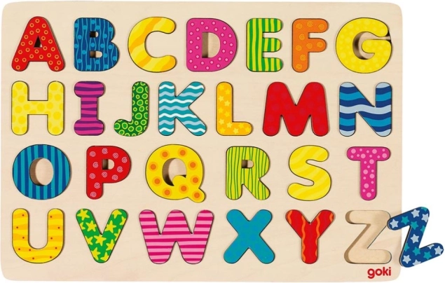 Goki puzzel alfabet – hoofdletters
