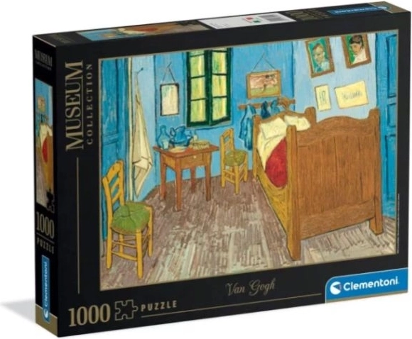 Clementoni Museum Collection puzzel 1000 stukjes Slaapkamer in Arles van Gogh
