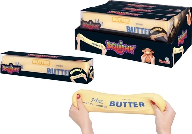 SIMBA Squishy knijpspeelgoed boter 28 cm