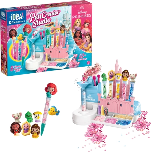 Creatieve set voor het maken van Disney-prinsessenpennen