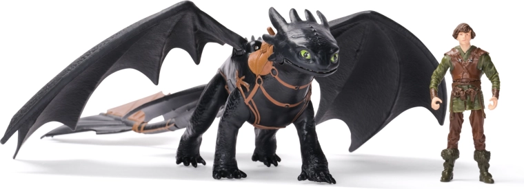 Gedetailleerd uiterlijk van de draak uit de film