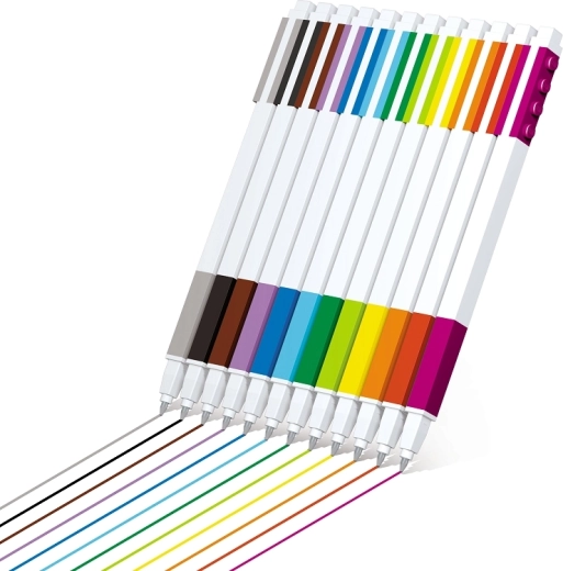 Vloeiend en precies gel-schrijfgevoel