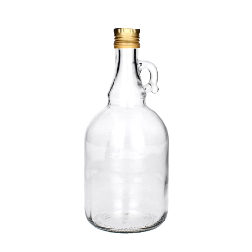 Glazen fles Galon 1 l met schroefdop