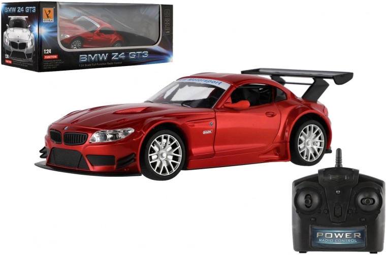 rc auto bmw z4 gt3 1:24 met verlichting en 2,4 ghz