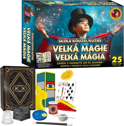 Goochelschool – Grote magie met 25 trucs en een cadeau