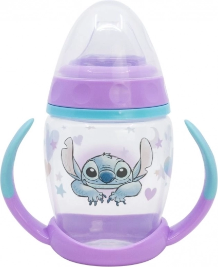 Beker met oortjes en siliconen tuit STITCH 270 ml