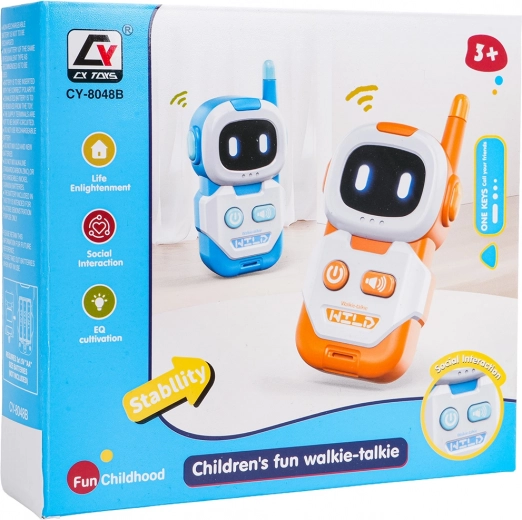 Kinder set walkietalkies robot