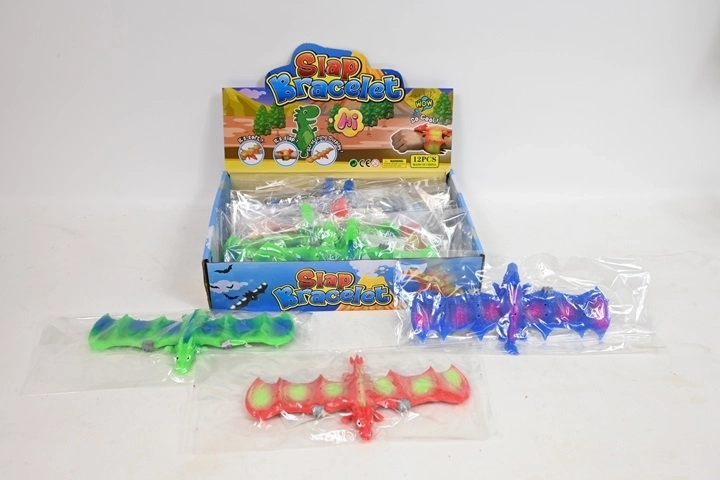 Knijp- en antistress speelgoed dinosaurus (display 12 stuks)