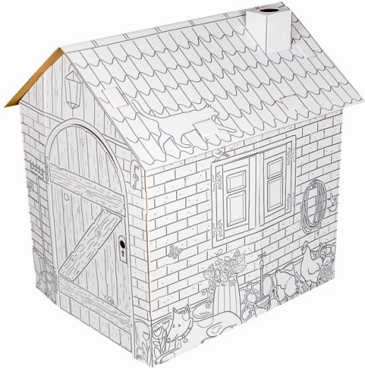Lichte kartonnen constructie