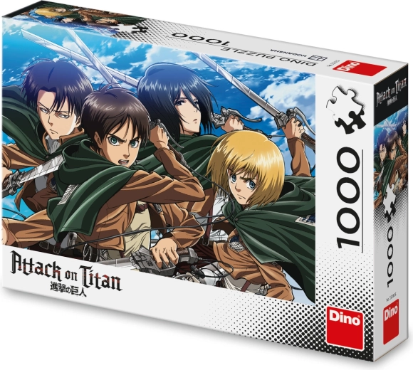 Puzzel Anime: Attack on Titan (1000 stukjes)