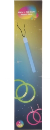 Lichtstaafjes van UH-kunststof, kleurenmix, 5 stuks