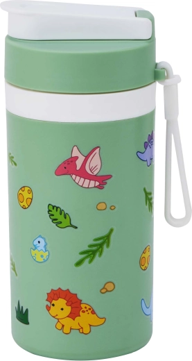 Kinderthermosfles met drinktuit TORO 400 ml dinosaurussen