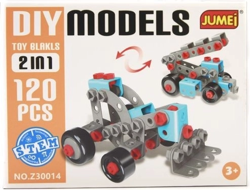 Constructiespeelgoed 120 onderdelen - 1 stuk