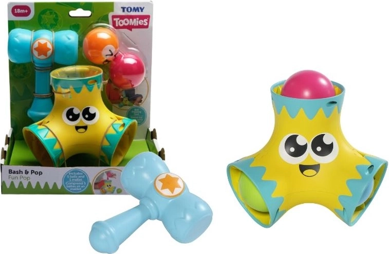 Tomy Toomies Vrolijke balletjes met hamertje