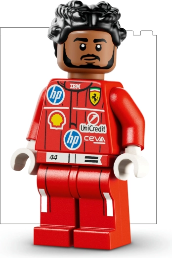 Minifiguur van Lewis Hamilton