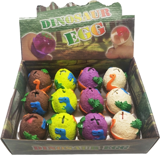 Knijpbaar dinosaurus-ei 7 cm