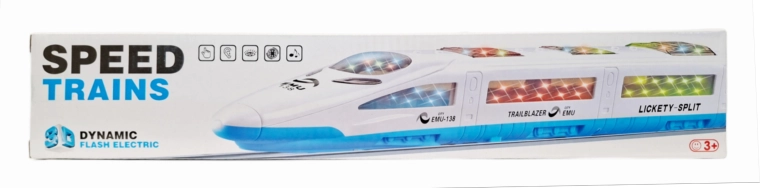 Batterijlokomotief met LED-licht