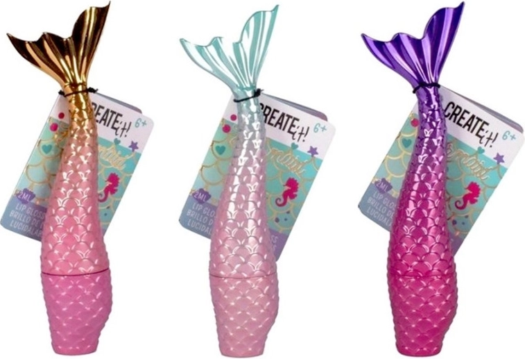 Create It! lipgloss in de vorm van een zeemeermin