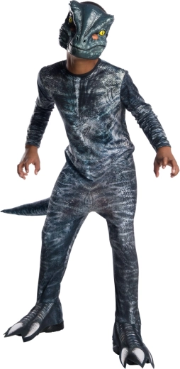 Velociraptor-kostuum Jurassic World (8–10 jaar)