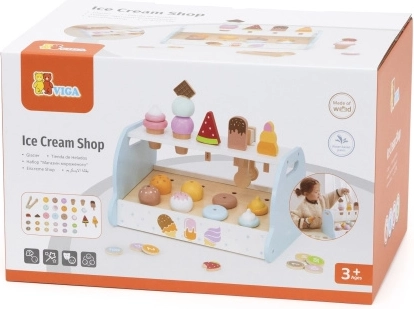 Viga PolarB houten mini-ijssalon en snoepwinkel