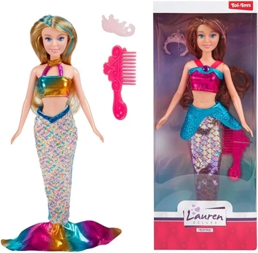 Lauren tienerpop Miss zeemeermin met accessoires (assort) - 1 stuk