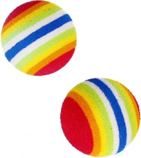Zachte gekleurde ballen in de set