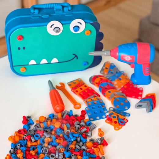 Kinderschroevendraaier voor creatief bouwen