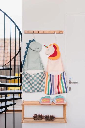Vrolijk unicorn-design dat de kamer opfleurt