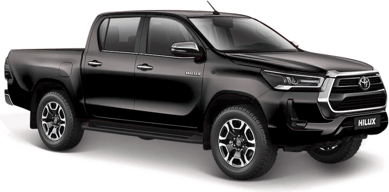 Maisto Special Edition Toyota Hilux zwart 1:24