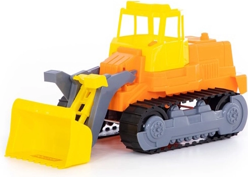 Rupslader voor in het zand