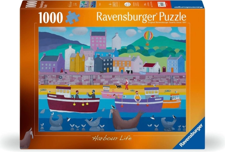Ravensburger puzzel „Leven in de haven” 1000 stukjes