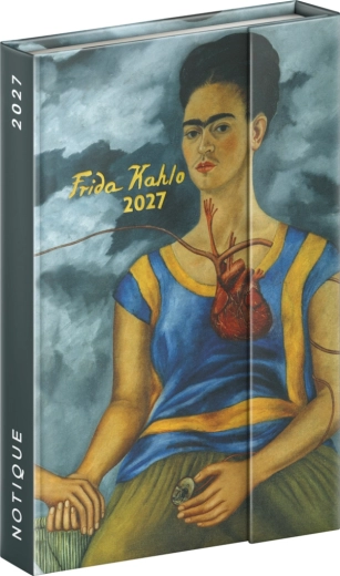 Notique wekelijkse magnetische agenda Frida Kahlo 2027, 11 × 16 cm