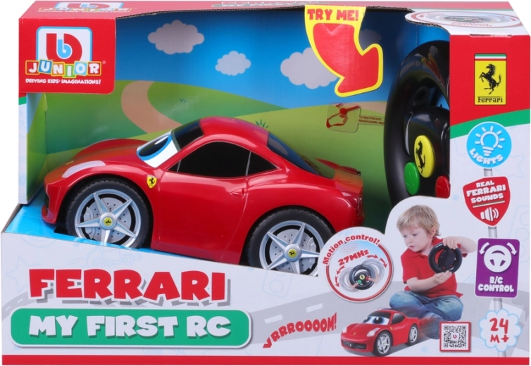 BB Junior Ferrari 458 Italia met licht en geluid