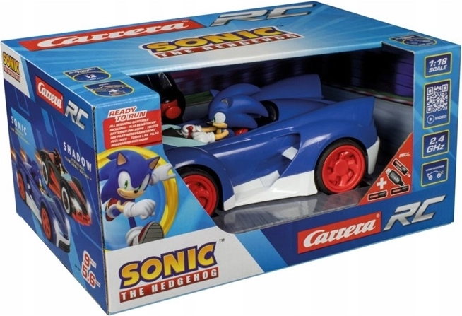 Carrera RC Sonic Racing monstertruck Sonic met afstandsbediening