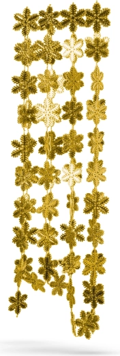 Sprankelende gouden vlokken