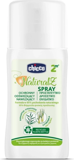Chicco NaturalZ beschermende en verfrissende anti-muggenspray 100 ml