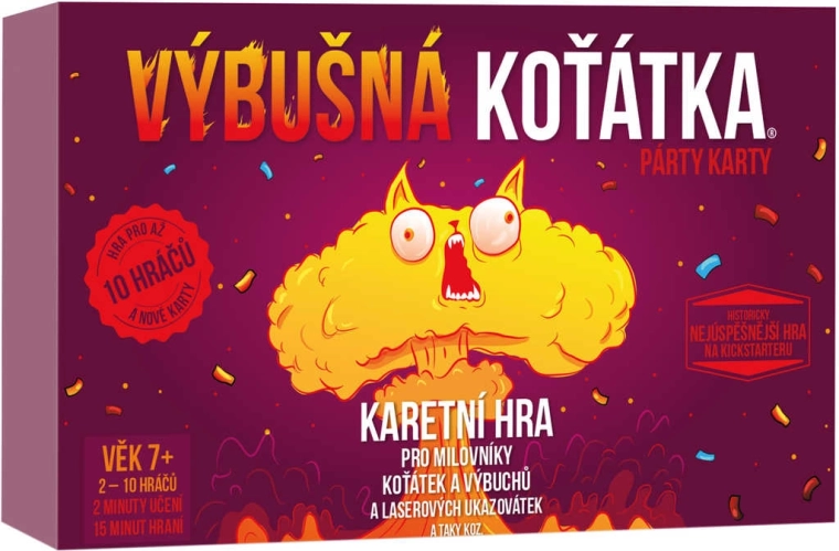 Exploding Kittens: Partykaarten