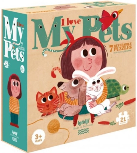 LONDJI Puzzel Al mijn huisdieren