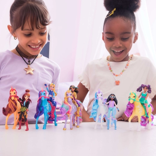 Kammen en stylen met de meegeleverde borstel